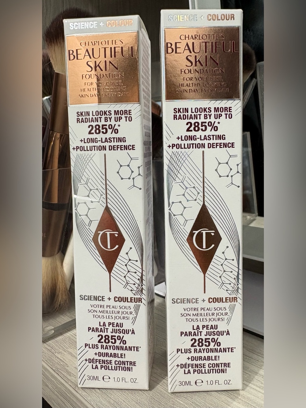Charlotte Tilbury Fair Foundation 1N & 2W